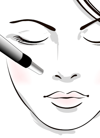 Illustration of Dermapen microneedling